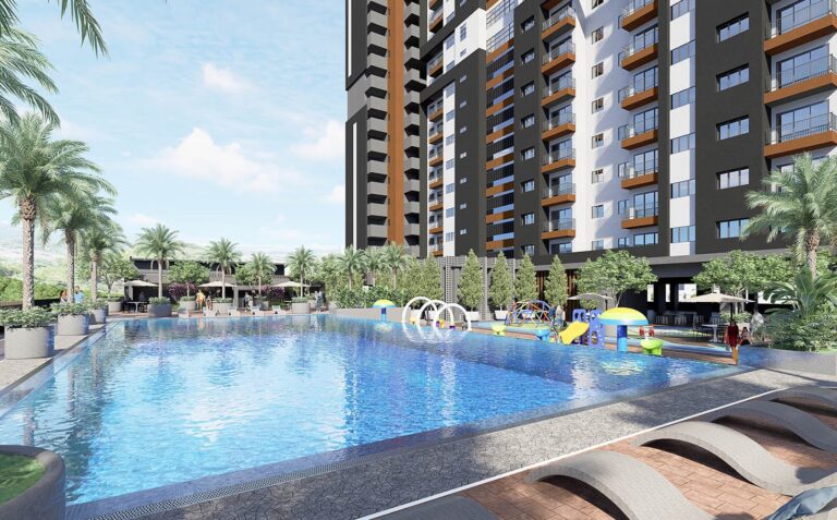 Alamanda Heights Seri Kembangan pool and playground, artist's impression