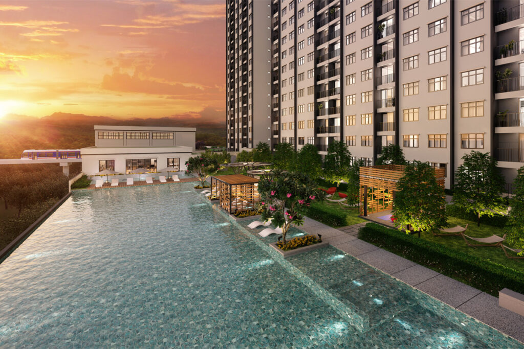 Mori Park township facilities in Shah Alam, artist's impression