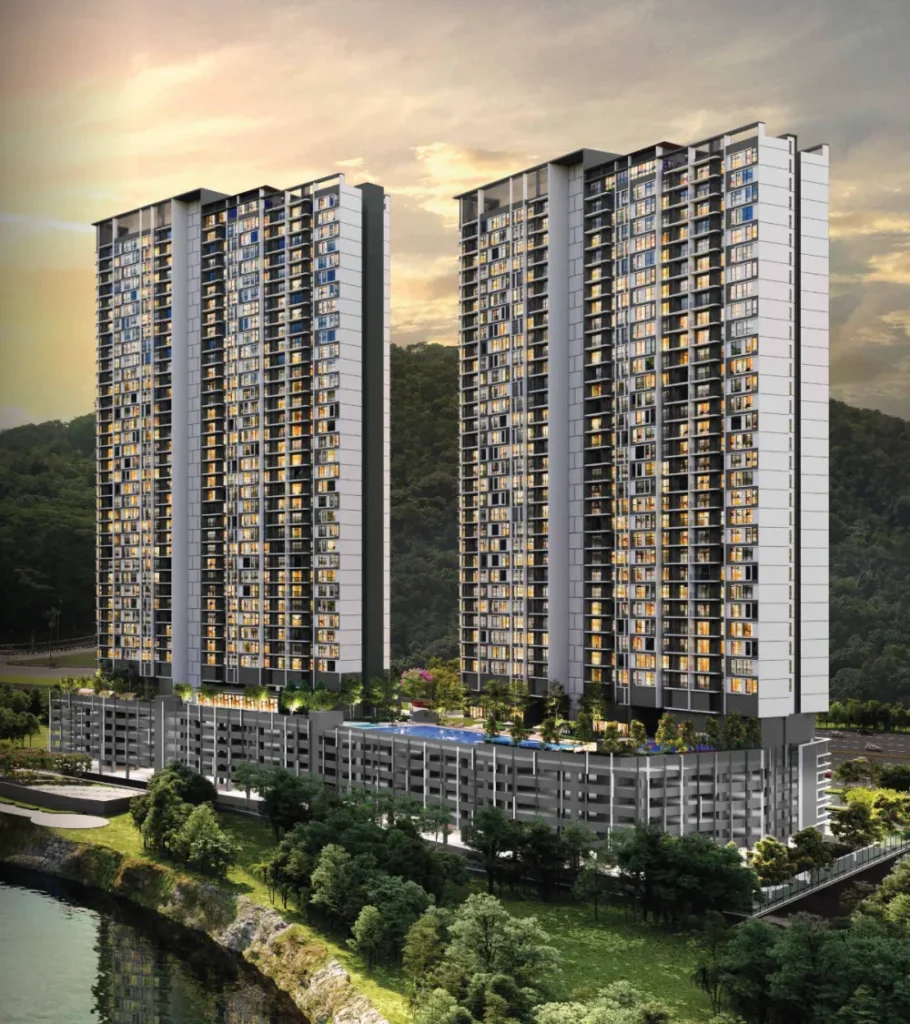 Foresthill Residences, Damansara Perdana (artist's impression)