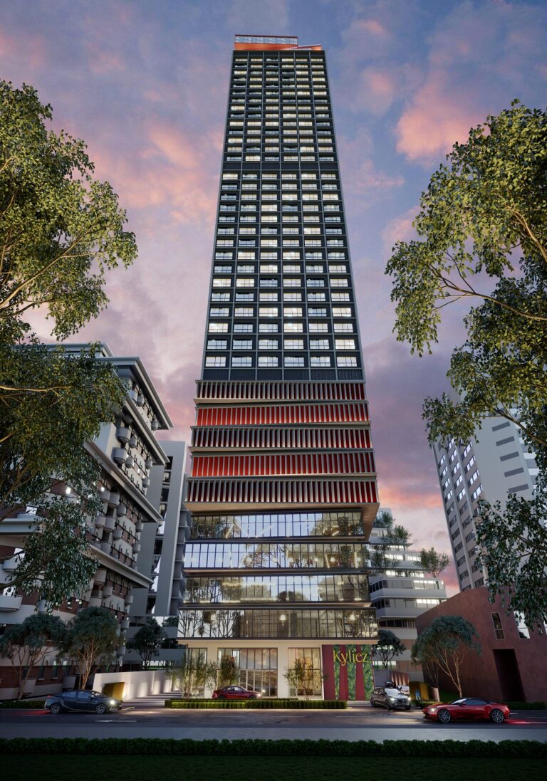 Kyliez Suites @ KL City Centre, artist's impression of the tower | Kyliez Suites 吉隆坡市中心大楼外观效果图