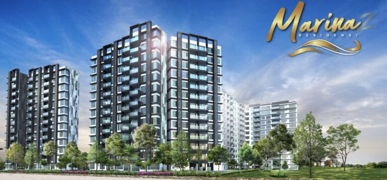 Marina Residences 2 @ Clear Water Bay, Butterworth, Penang: Blocks E and F, artist's impression