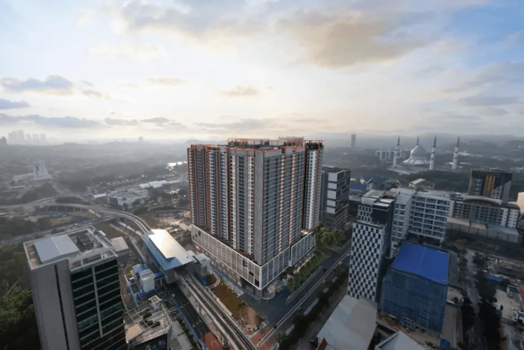 SENA Residences Shah Alam aerial view, artist's impression