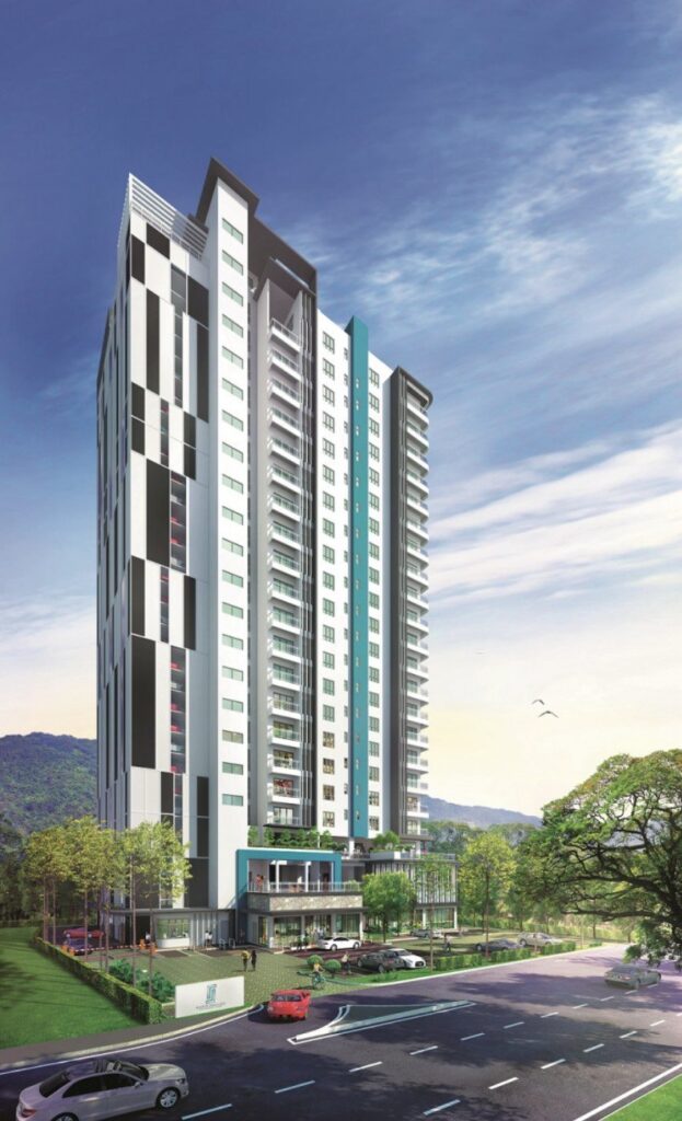 Scots Pavilion, George Town, Penang: artist's impression