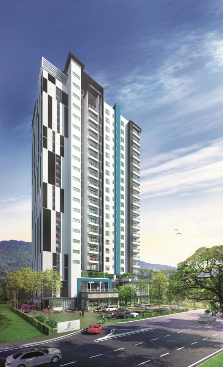 Scots Pavilion, George Town, Penang: artist's impression