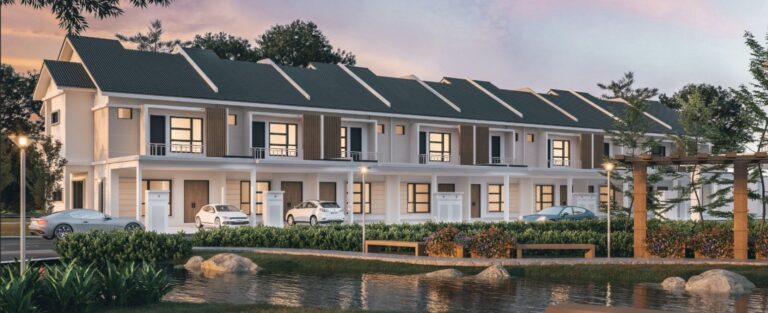 Taman Nara, Alma, Bukit Mertajam, Penang: terrace house, artist's impression