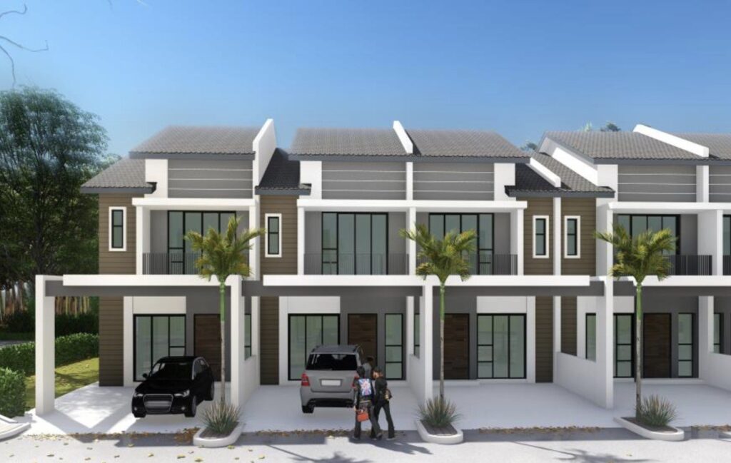 Taman Seri Bedu, Tasek Gelugor, Penang: artist's impression