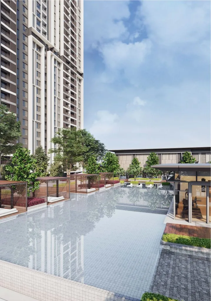 The Maxxon Residences Cheras swimming pool, artist's impression