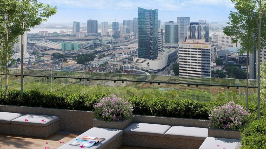 Aethera Residences sky viewing deck