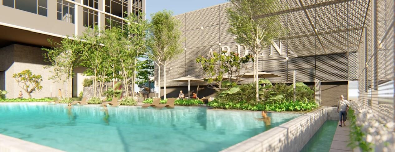 Arden infinity pool on Level 8