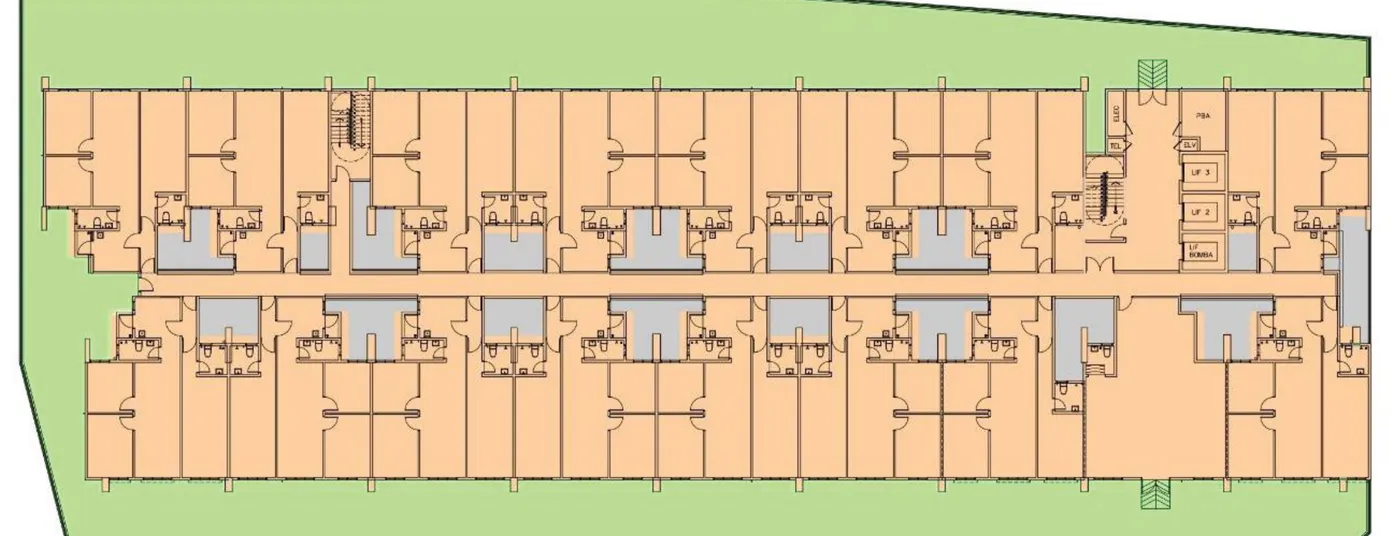 Aston Minka Residences, Bukit Mertajam: Level 5 key plan