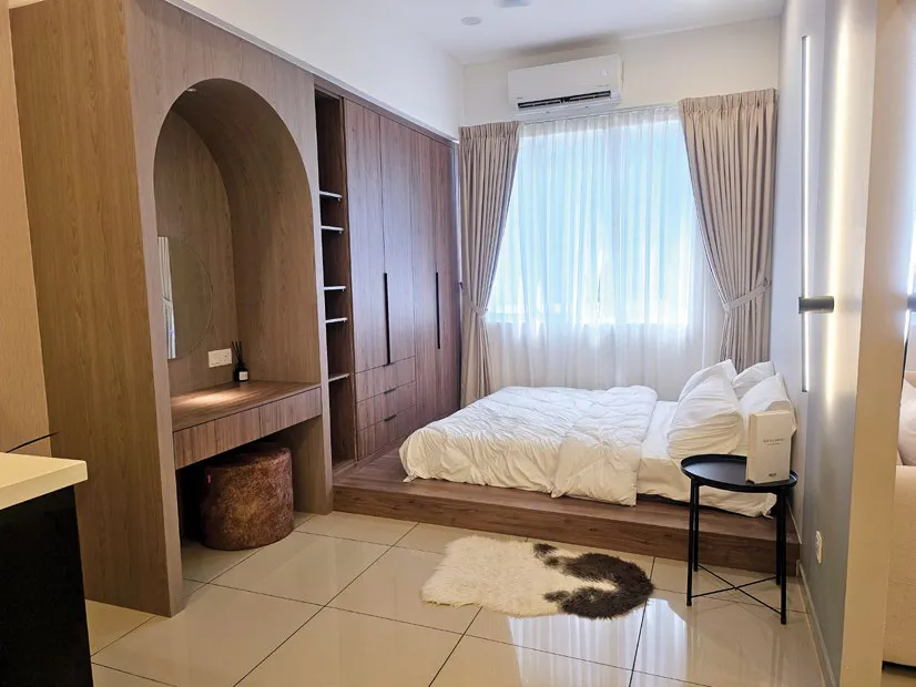 Aston Minka Residences, Bukit Mertajam: show unit, dual-key studio bedroom photo