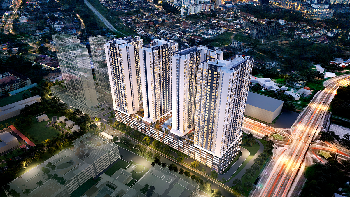 Facilities deck at Avenue Residences