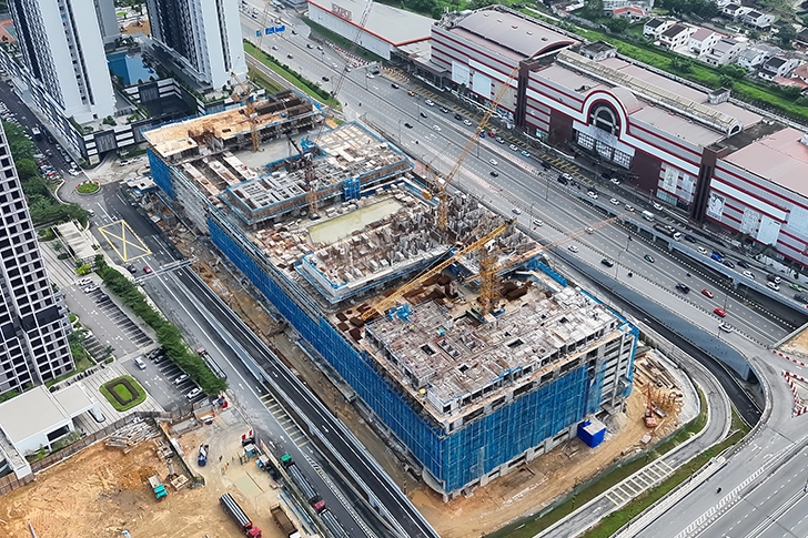 Avenue Residences construction progress, July 2026