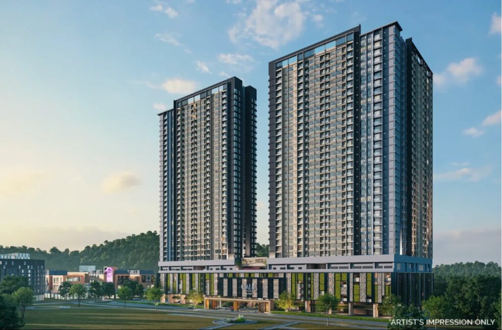 Calia Residences, Danga Bay, Johor Bahru (artist impression)