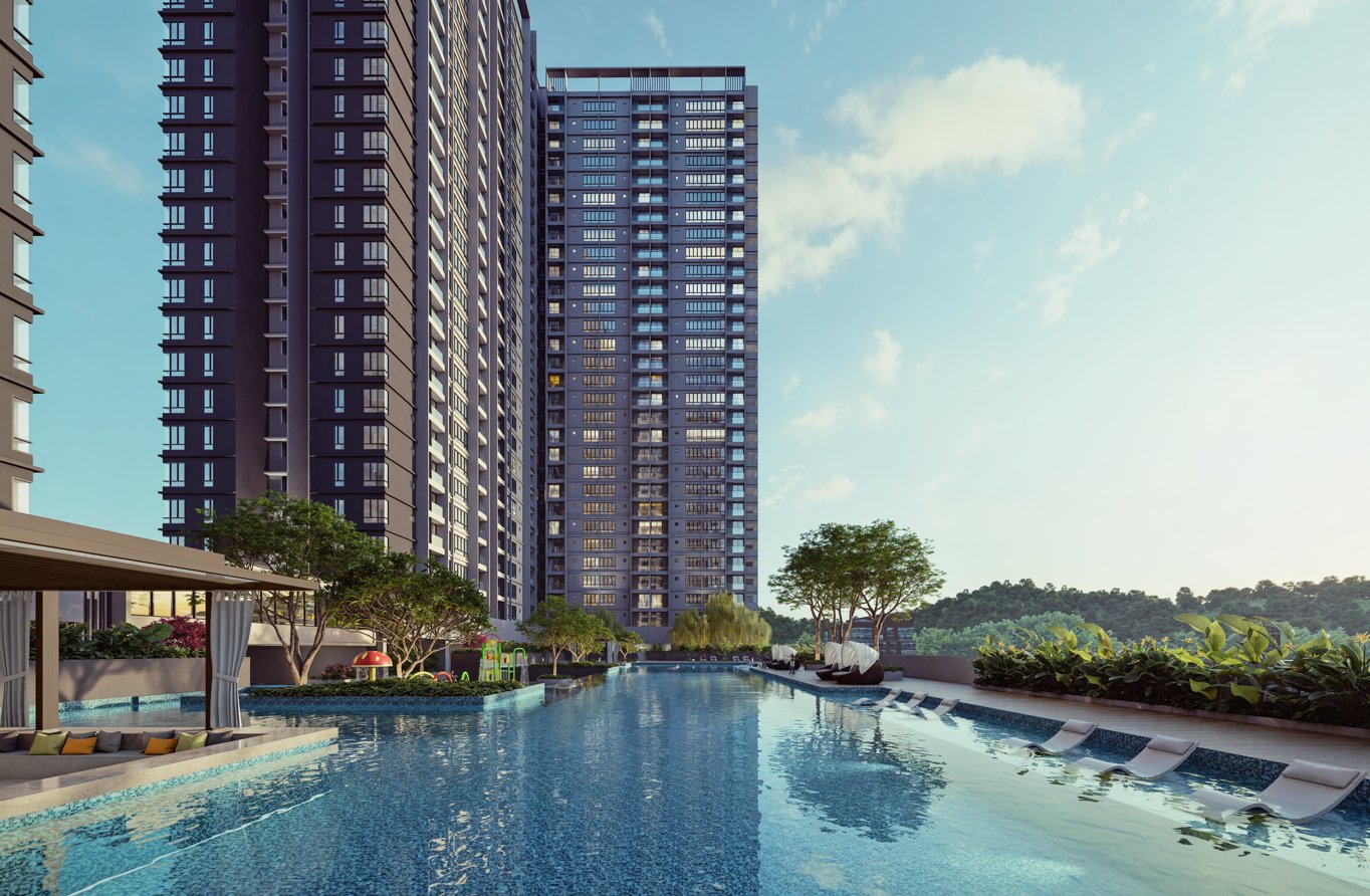 Calia Residences 泳池平台