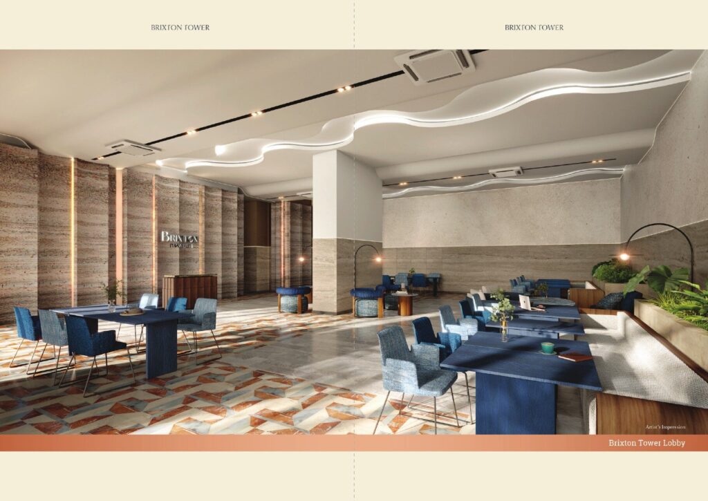 Causewayz Square Brixton Tower lobby