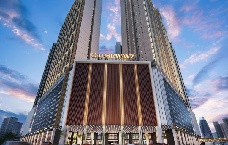 Causewayz Square @ JBCC tower facade, artist's impression