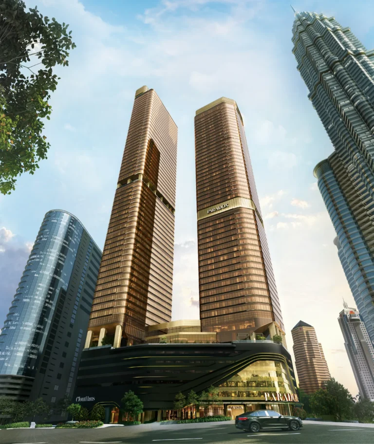 CloutHaus Residences tower on Jalan P. Ramlee, KLCC (artist's impression)