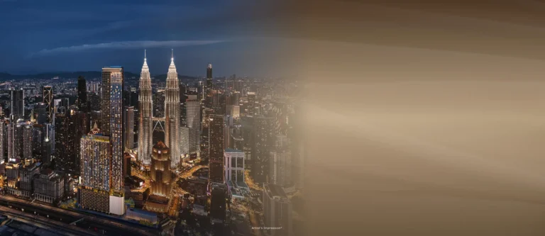 Divine KLCC tower on Jalan Saloma, Kuala Lumpur (artist's impression)