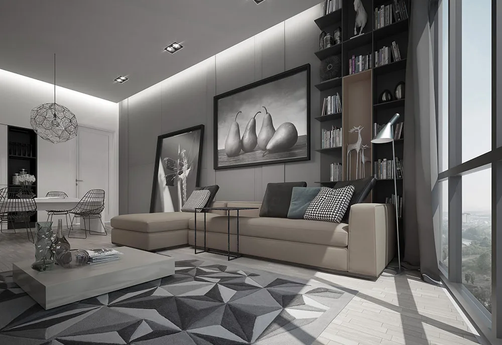 Elysia Park Residence 户型图：A 型，1 房
