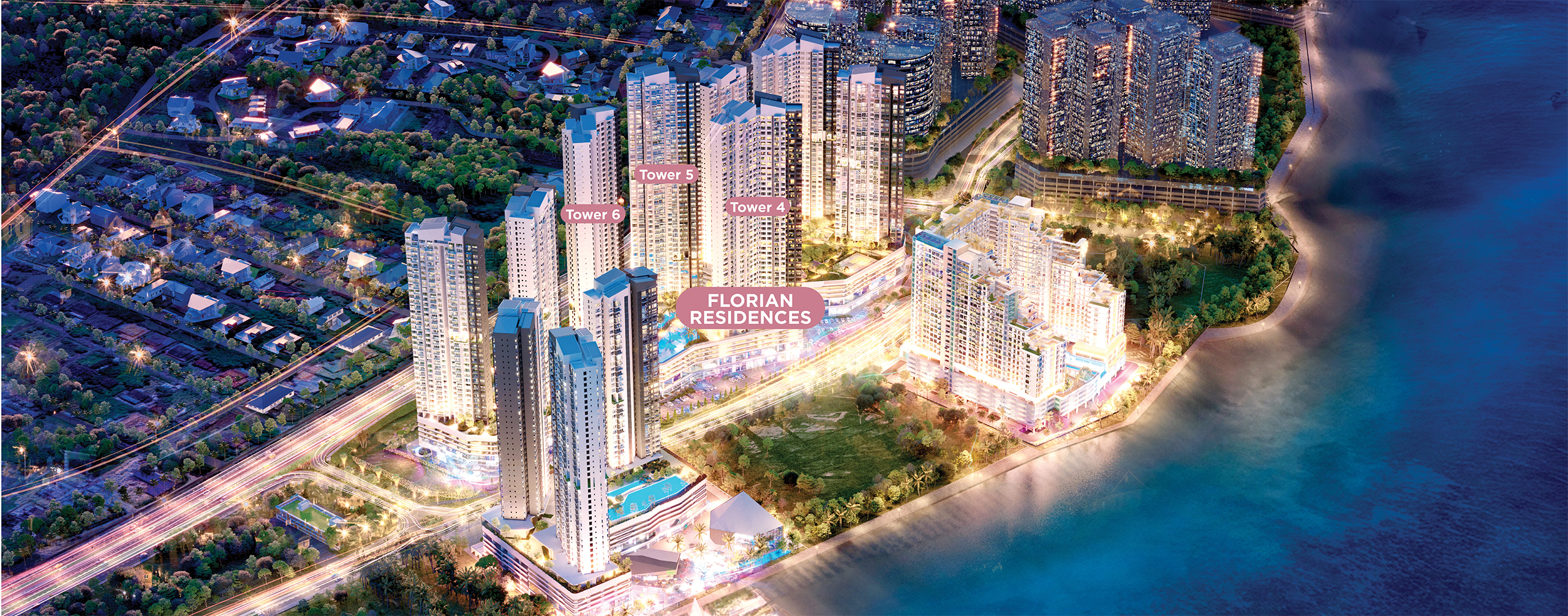 Artist's impression of Florian Residences Towers 4-6, Danga Bay