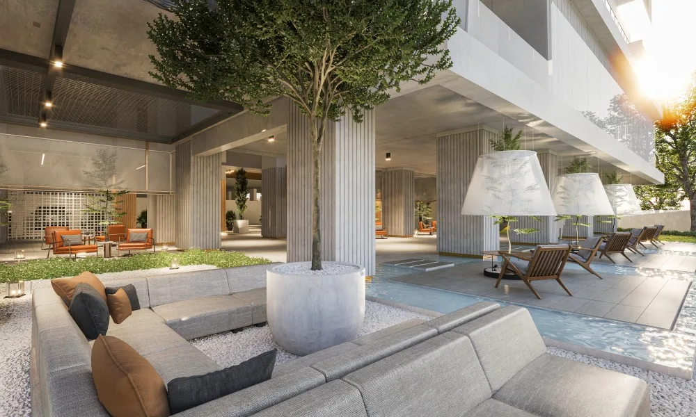 Forescape @ Metrioplace, Simpang Ampat: second artist's impression of the tower