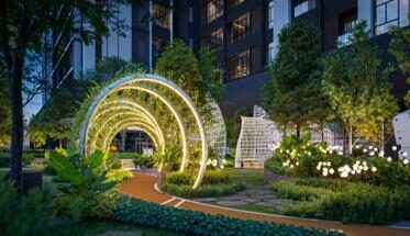 Gen Sphere light garden walk