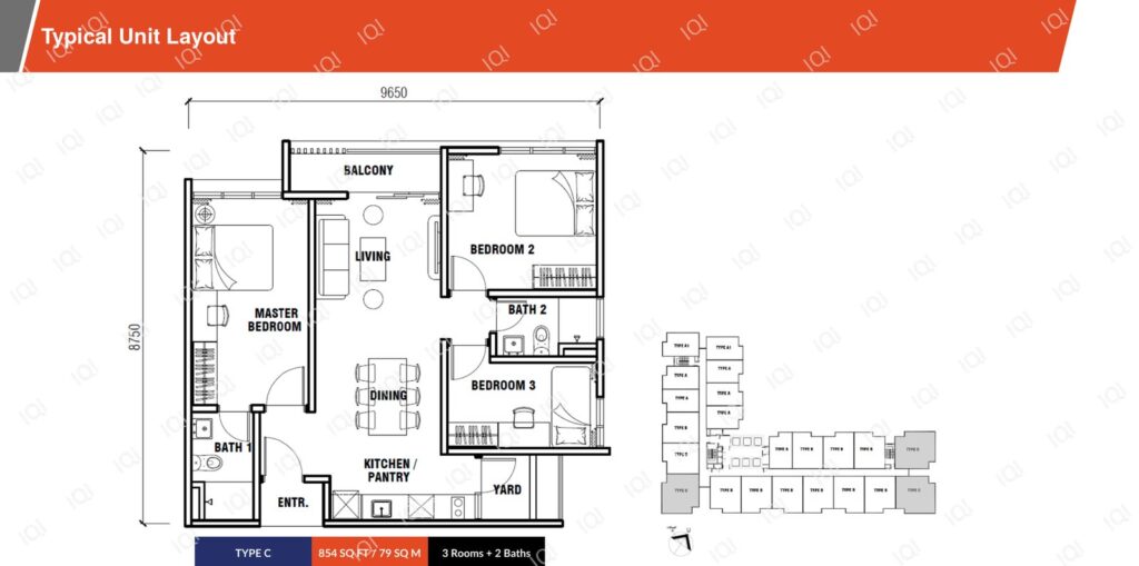 GenRise floor plan, Type C