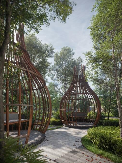 GenRise garden pavilion