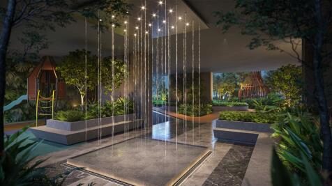 GenRise water feature