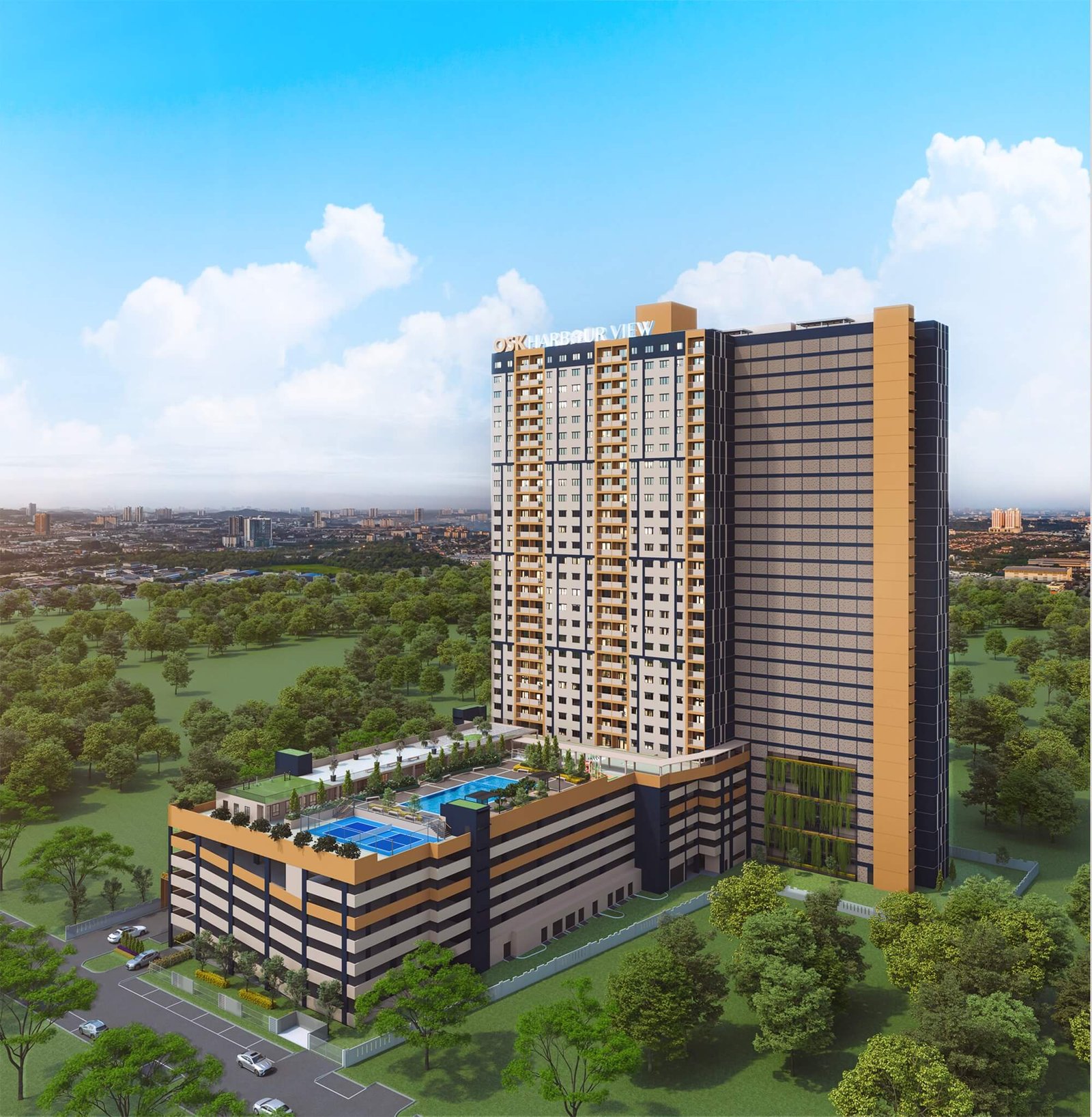 Harbour View Residence, Butterworth: second artist's impression