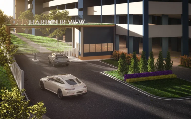 Harbour View Residence, Butterworth: artist's impression of the development