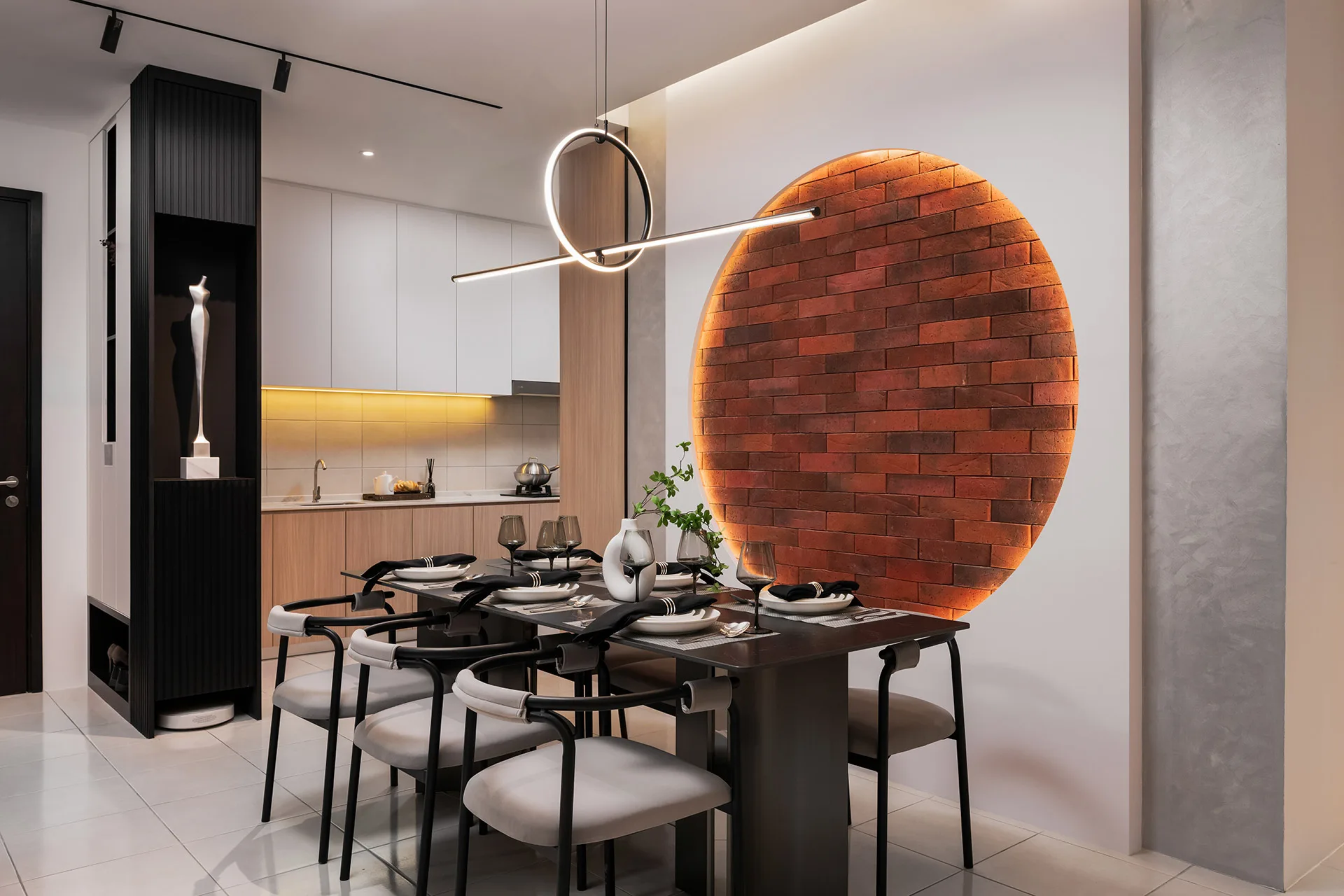 Harbour View Residence, Butterworth: show unit interior, second view