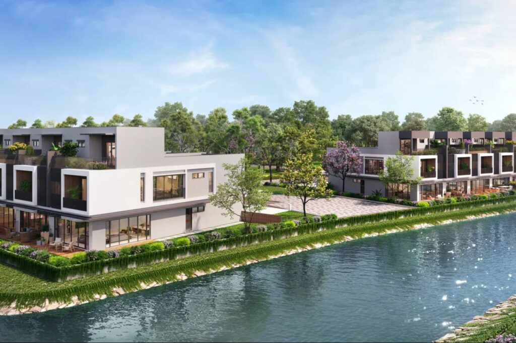 Isola Coast waterfront homes, Senibong Cove (artist impression)