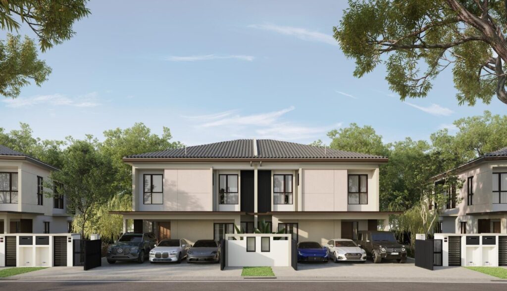 Estuari Greens Type A semi-detached home, artist's impression