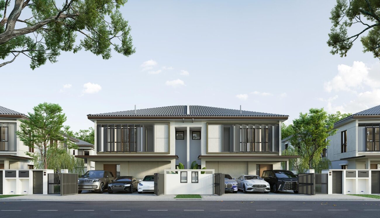 Estuari Greens Type C semi-detached home, artist's impression