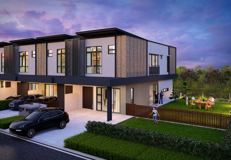 Kew Woods Maple two-storey link house, second view