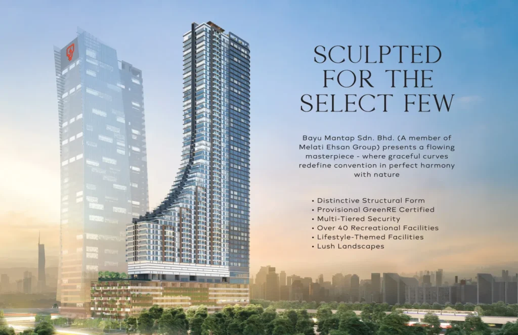 Khaya Residences tower on Jalan Bangsar, Kuala Lumpur (artist's impression)