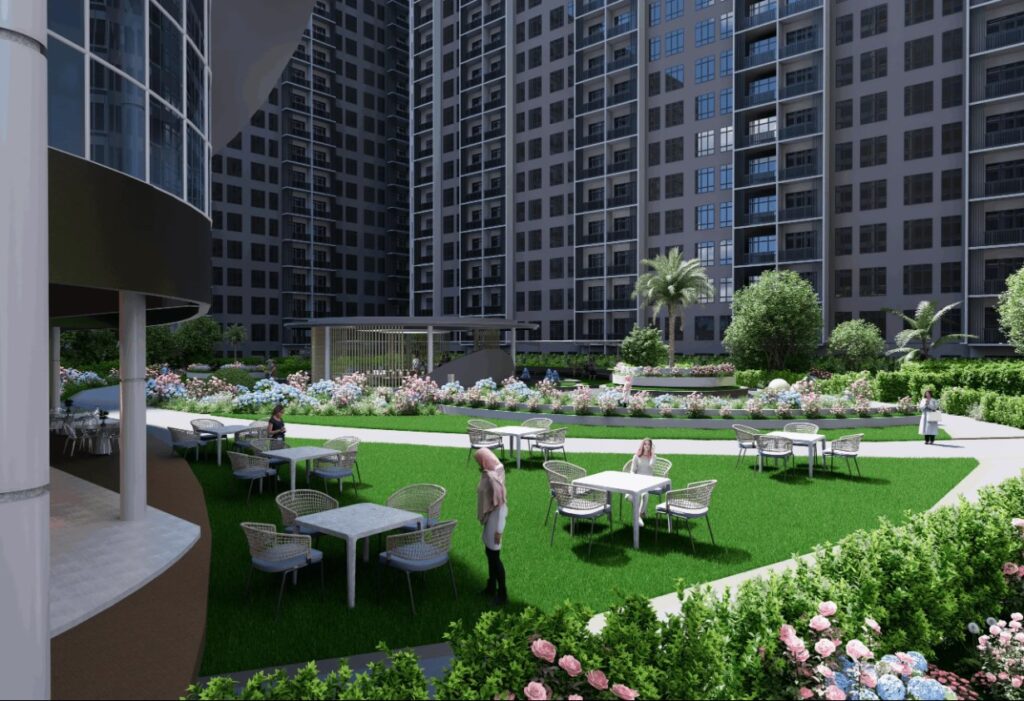 KSL D'Secret Garden 2 garden and towers, Kempas, Johor Bahru (artist impression)