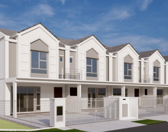 M Tiara @ Skudai by Mah Sing, double-storey terrace homes (artist impression)