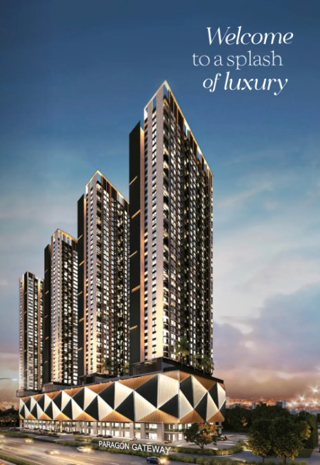 Paragon Gateway, Taman Suria, Johor Bahru (artist impression)