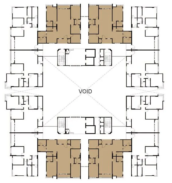 Primero Heights, Seberang Jaya: where Type C homes sit on the floor