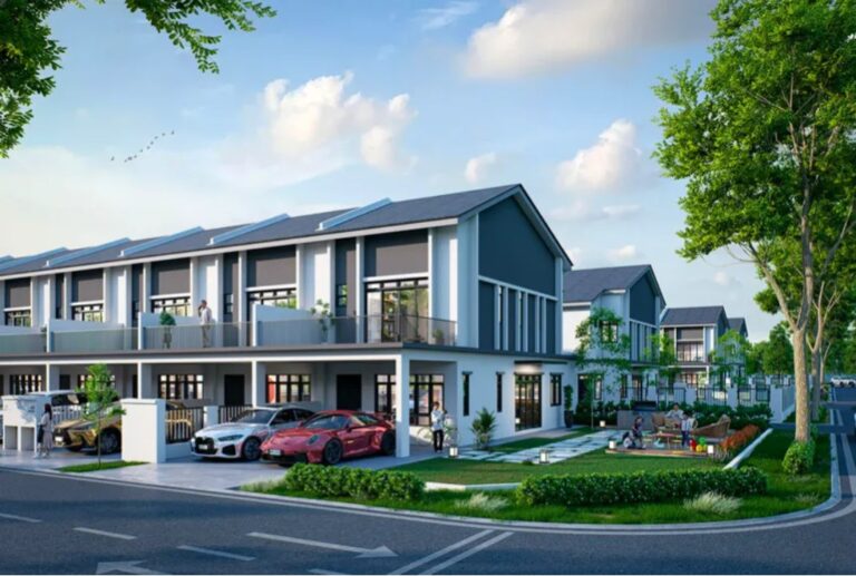 Redhill @ Seri Alam double-storey terrace homes (artist impression)
