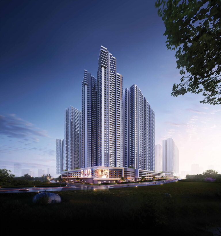 R&F Princess Cove Phase 3 (New Casa Suites) towers, artist's impression