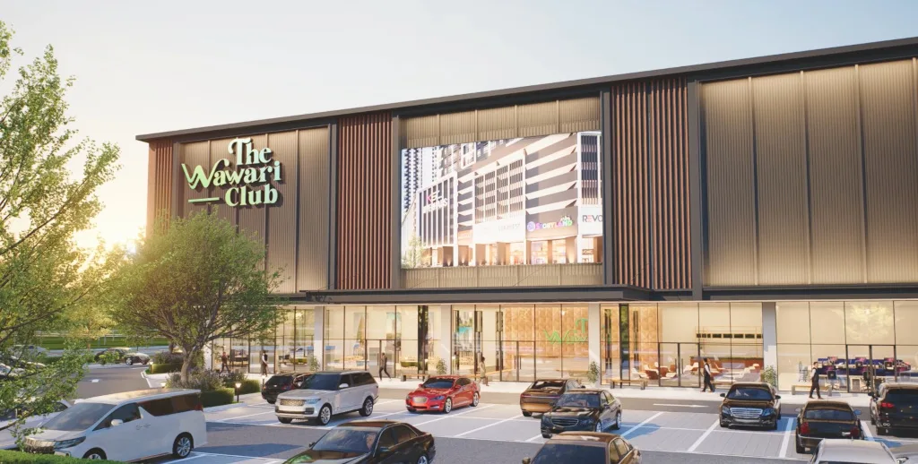 The Wawari Club clubhouse render
