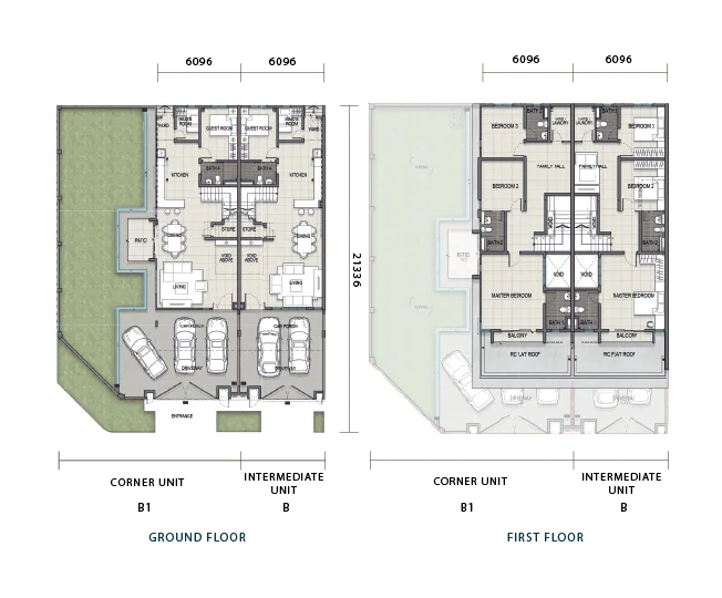 Sanubari Type 1 terrace floor plan