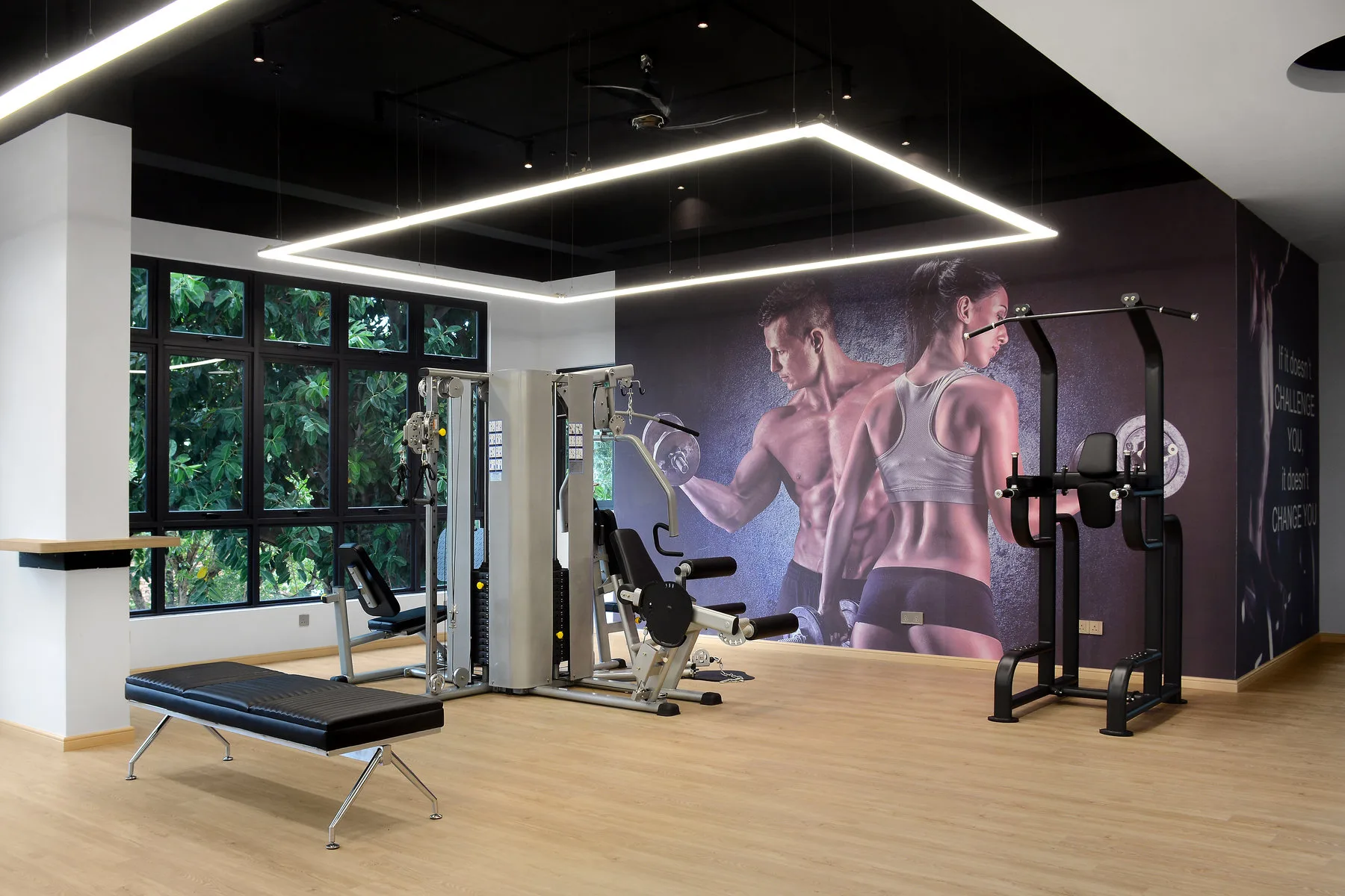 Scots Pavilion, George Town: gym