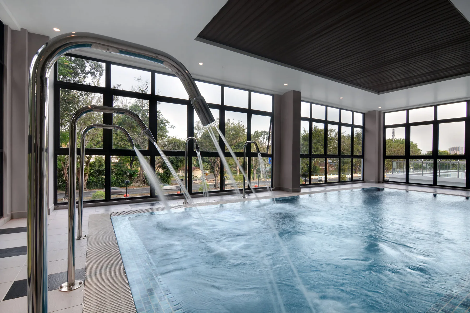 Scots Pavilion, George Town: indoor hydrotherapy pool