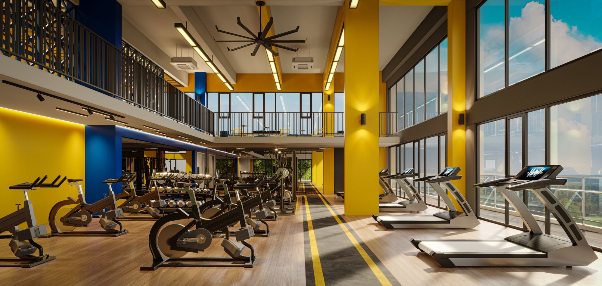 Seiras Residences, Batu Kawan: gym, artist's impression