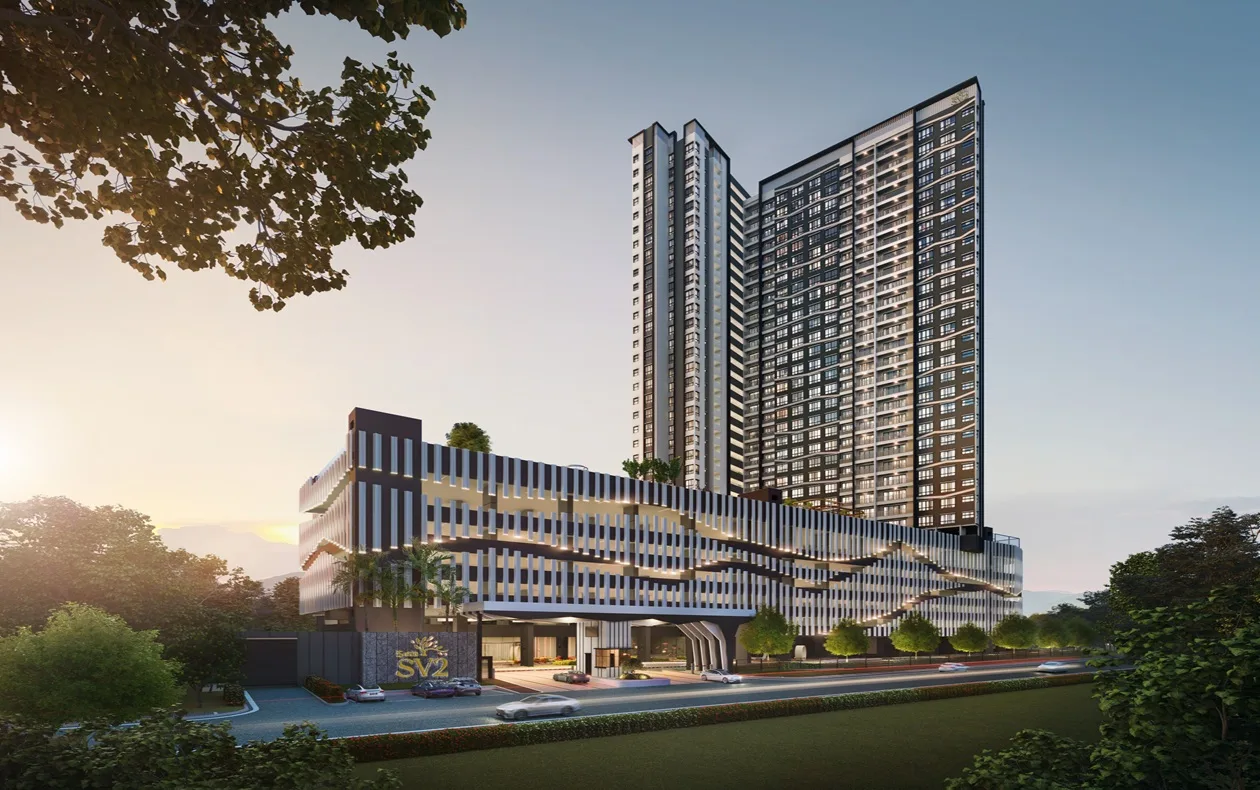 Setia SV2, Jelutong: tower facade, artist's impression